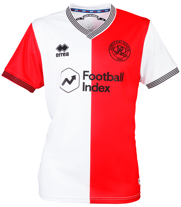 Queens Park Rangers Third 2020/2021 Football Shirt Manufactured By Errea. The Club Plays Football In The Championship.