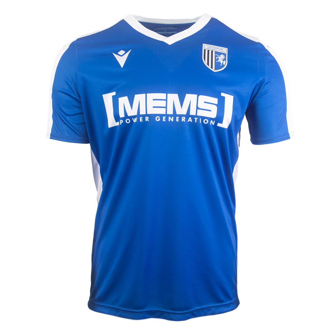 Macron 2021-2022 Club Brugge Home Football Soccer T-Shirt Blue